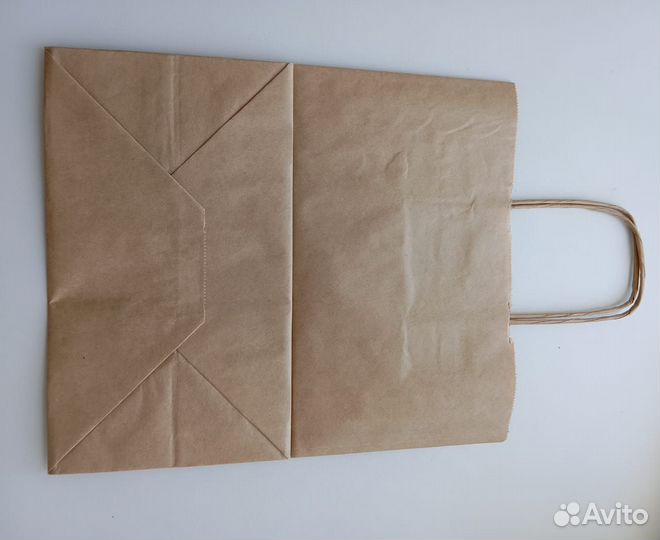 Крафт пакеты с ручками