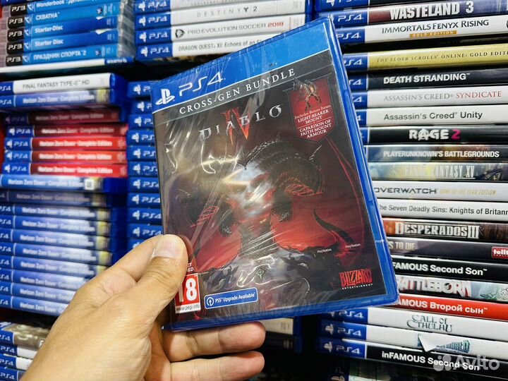Diablo ps4 диск новый