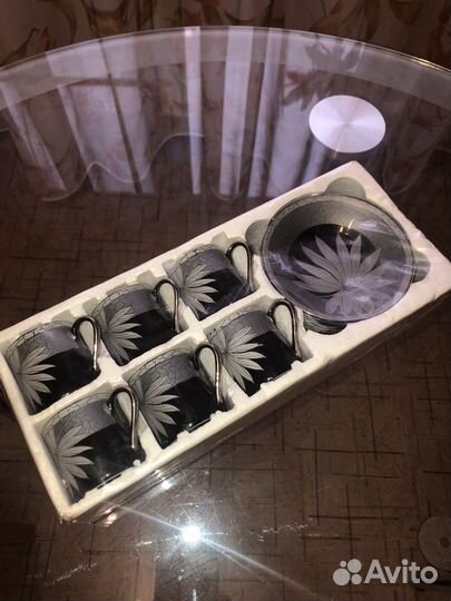 Сервиз кофейный, тортовница