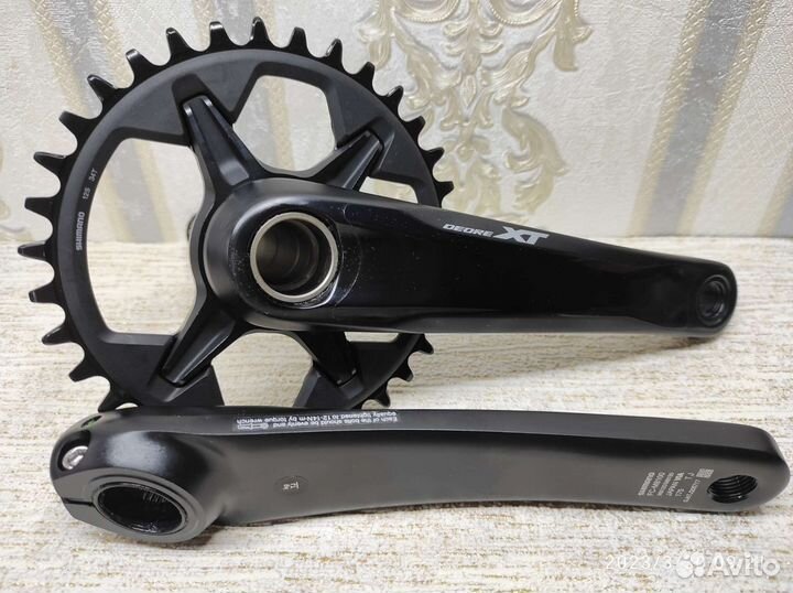 Шатуны Shimano deore xt m8100 170/175мм