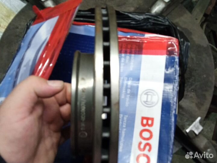 Передние тормозные диски solaris kia rio