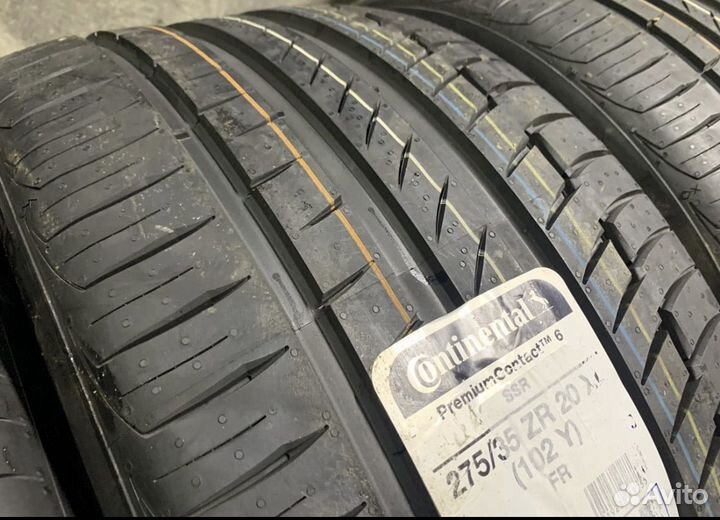 Continental ContiPremiumContact 6 245/40 R20 и 275/35 R20 102Y