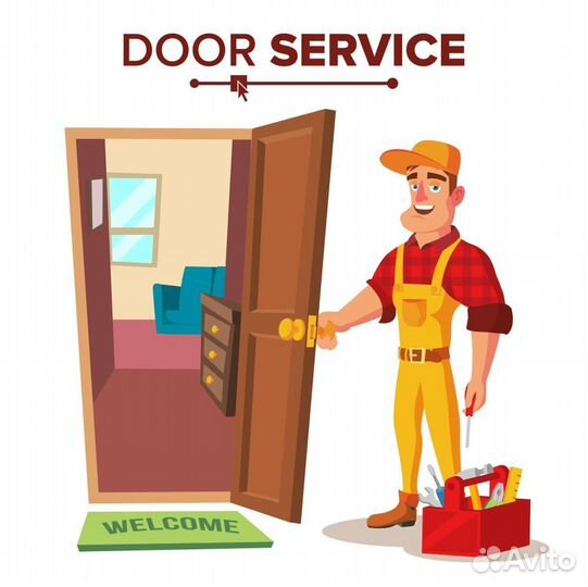 Установка межкомнатных дверей