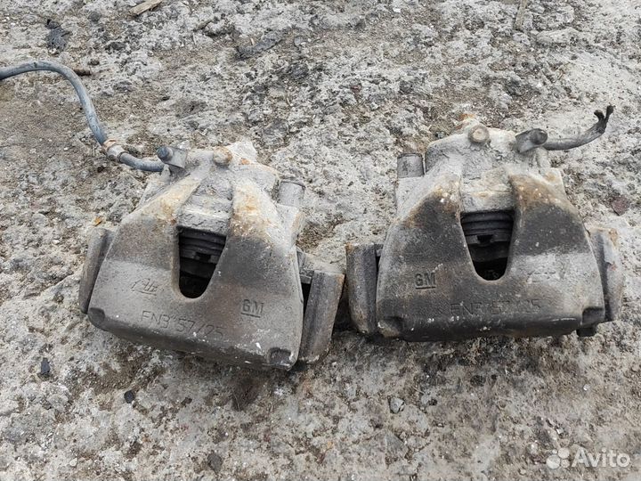 Суппорт передний opel astra h z18xer 1.8 140л