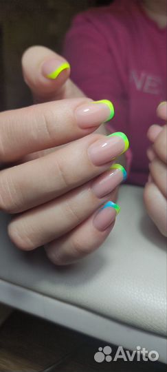 Наращивание, коррекция ногтей