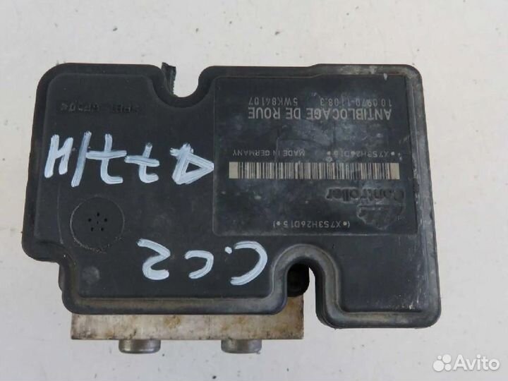 Блок управления абс 9651412080 Citroen C2