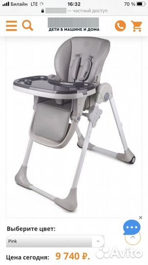 Стул для кормления