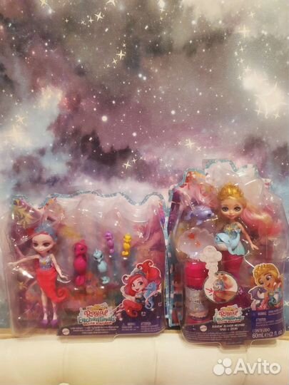 Наборы Enchantimals ленивец, морской конёк