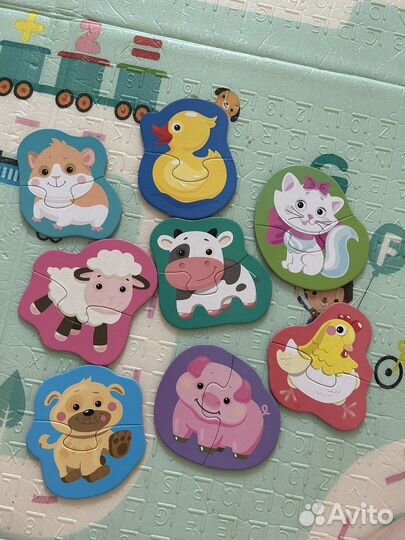Развивающие игрушки пакетом цена за всё