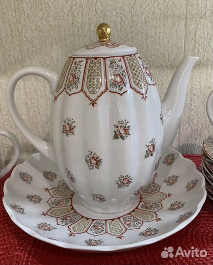 Кофейный сервиз тонкостенный лфз « арка»