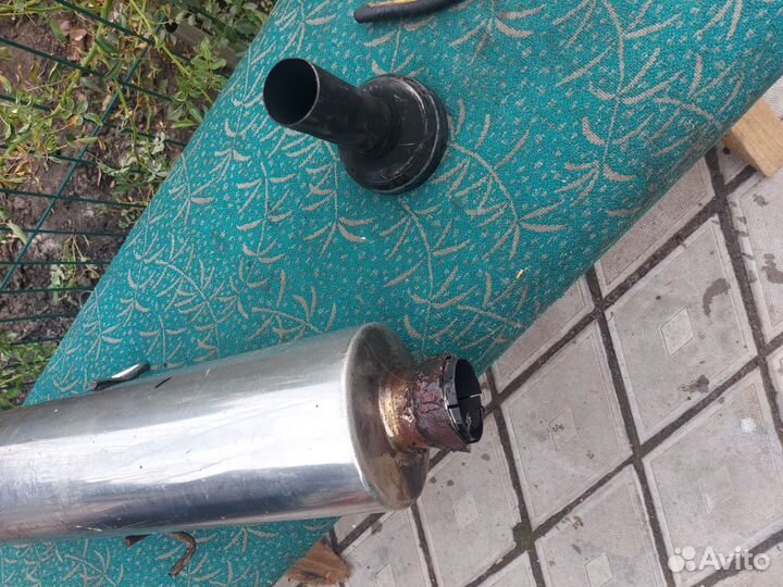 Выхлопная банка прямоток