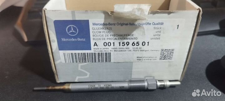 Свеча накаливания Мерседес Спринтер