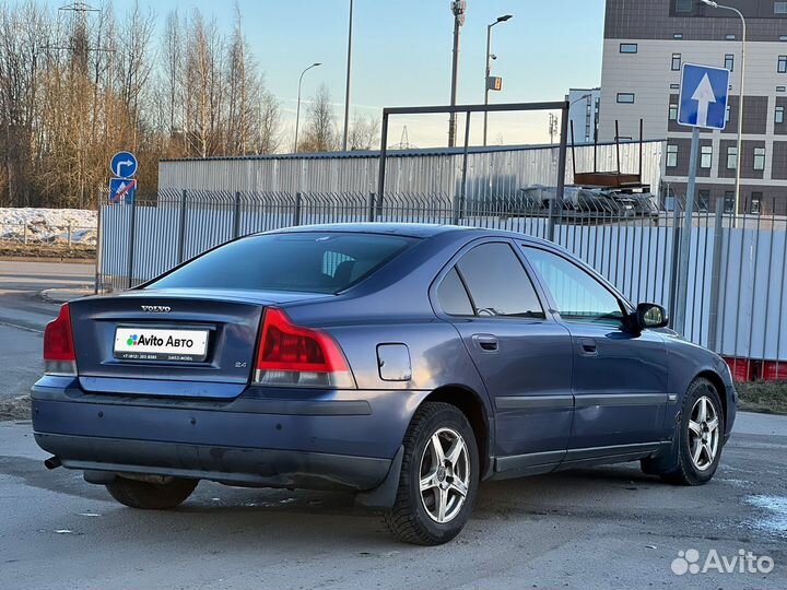 Volvo S60 2.4 AT, 2003, 401 000 км