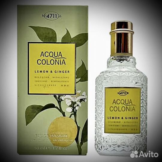 Acqua colonia lemon & ginger