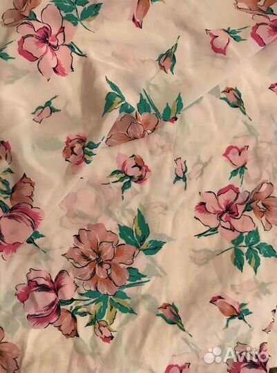 Натуральный шёлк СССР отрезы