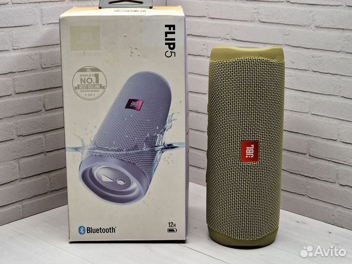 Колонка JBL Flip 5, песочный