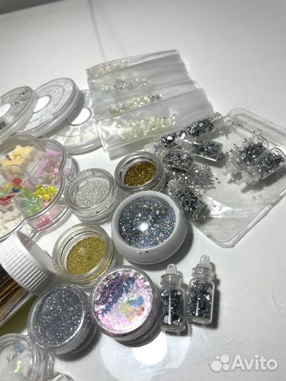 Дизайн для ногтей, слайдеры, стемпинг, фигурки