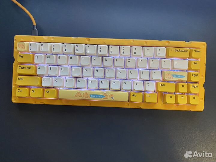 Ajazz AC067 Cheese / Сырная клавиатура