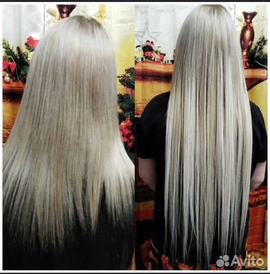 Наращивание волос биопротеин