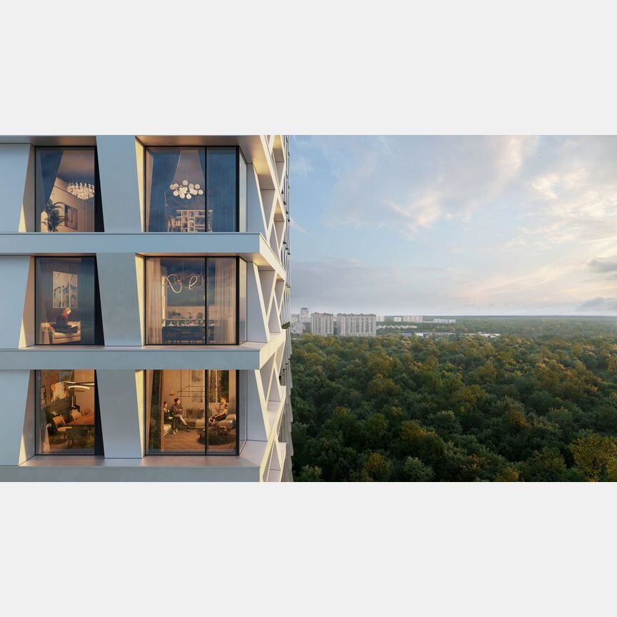 Апартаменты-студия, 29,4 м², 14/35 эт.