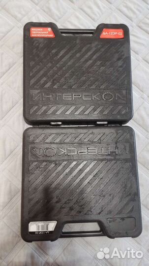 Кейс для шуруповерта Интерскол да-12эр-02