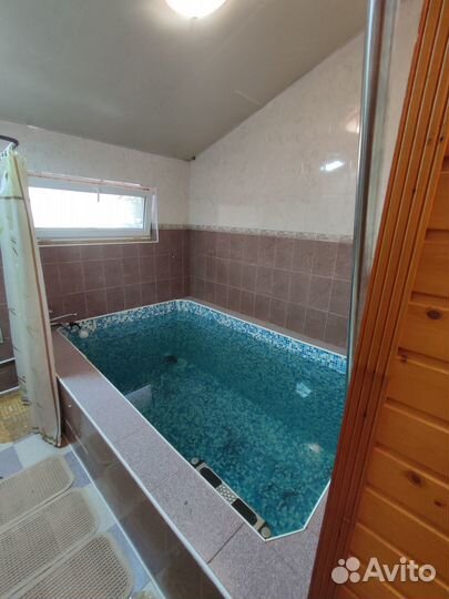 Баня сауна с бассейном
