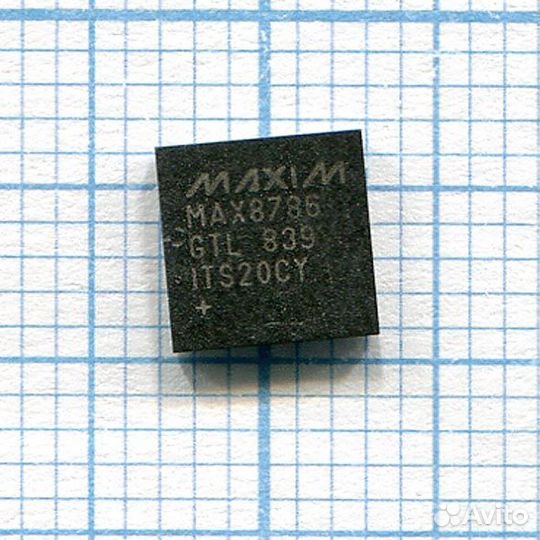 Микросхема maxim MAX8786GTL