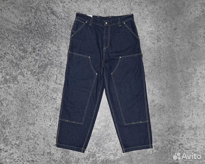 Брюки Carhartt WIP Nash DK Pant Dark Blue