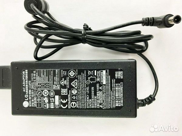 Адаптер для тв и монитора LG 19V 0.84A lcap43-E