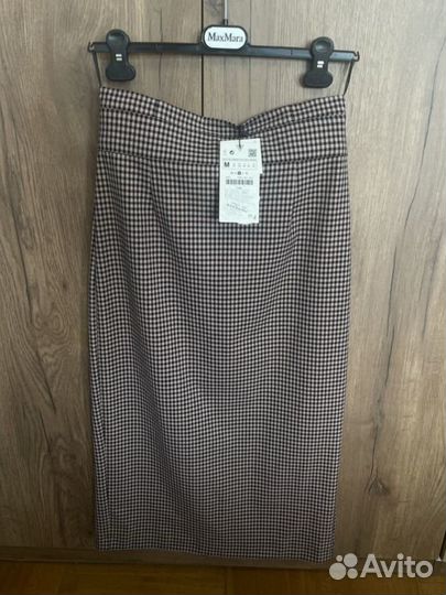 Новая юбка карандаш с биркой Zara офис