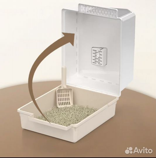 Туалет для кошек туалет для кота закрытый лоток