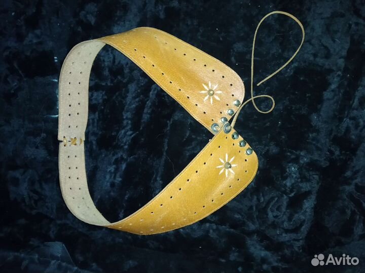 Ремень женский кожаный СССР