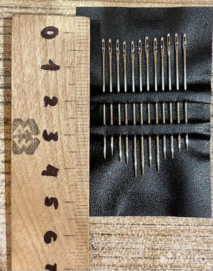 Набор игл для слабовидящих 12 шт/самовдеваемые игл