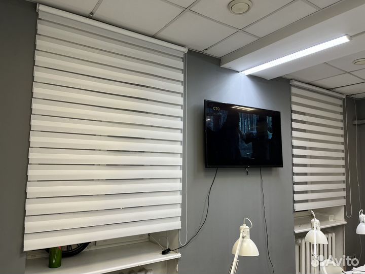 Рулонные шторы день-ночь