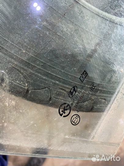 Стекло переднее правое Hyundai I40 VF