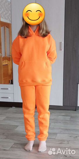 Костюм спортивный на флисе 164 размера