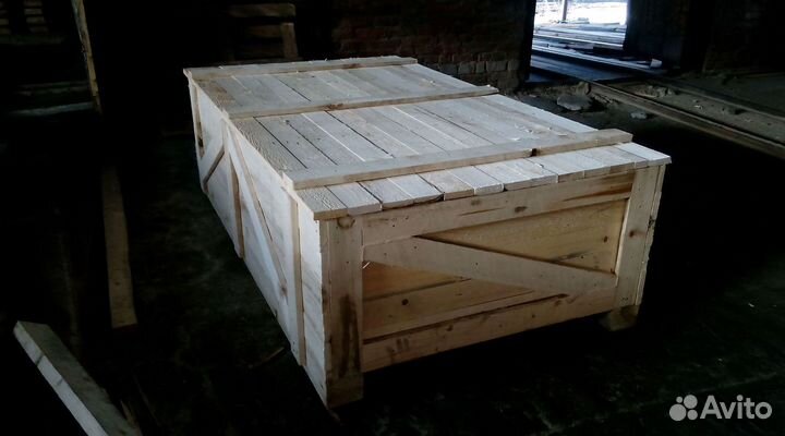 Ящик деревянный, транспортировочная тара