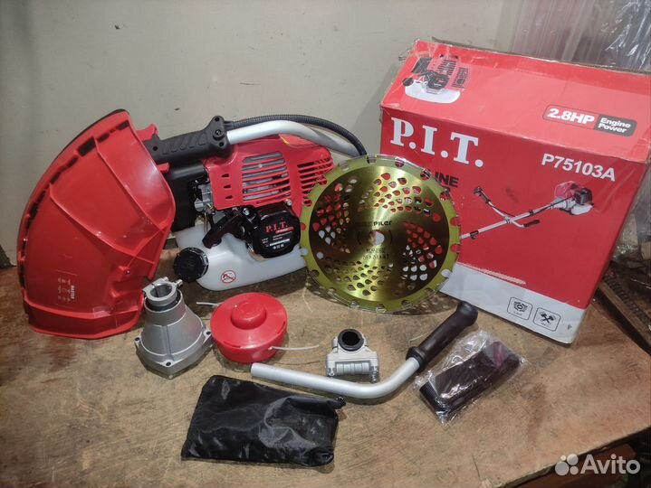 Бензиновый триммер 56 куб, 2.8 л.с