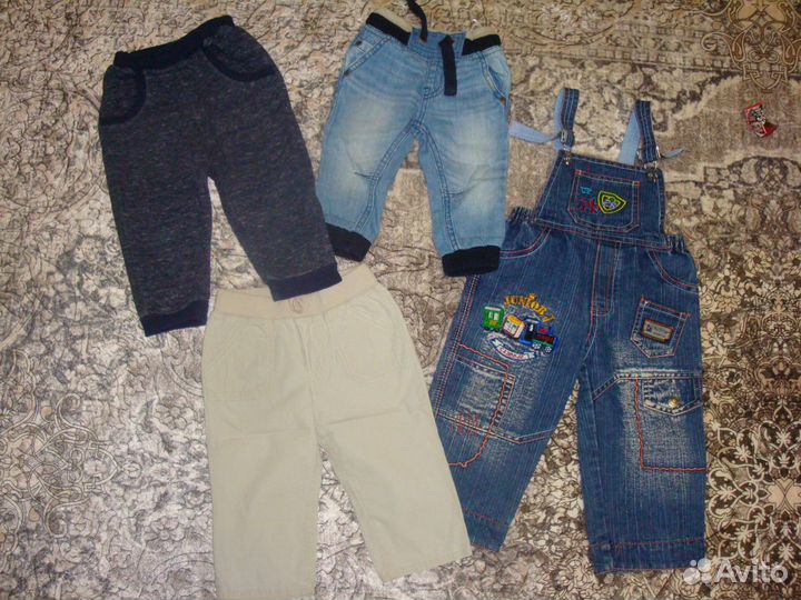 Одежда для мальчика на рост 74-80 см пакетом