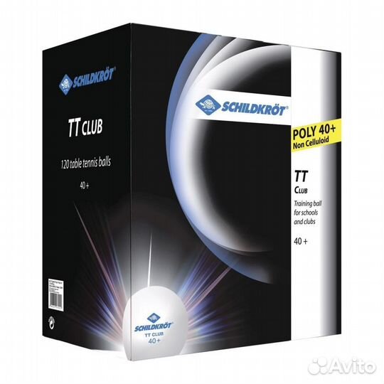 Мячики для н/тенниса donic 2T-club (120 шт)