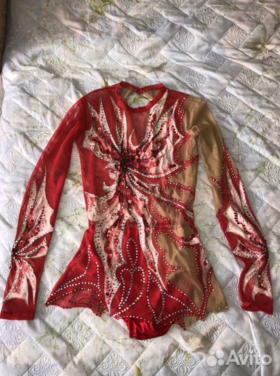 Купальник для художественной гимнастики 110-116см