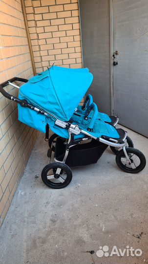 Коляска для двойни/погодок Bumbleride Indie Twin