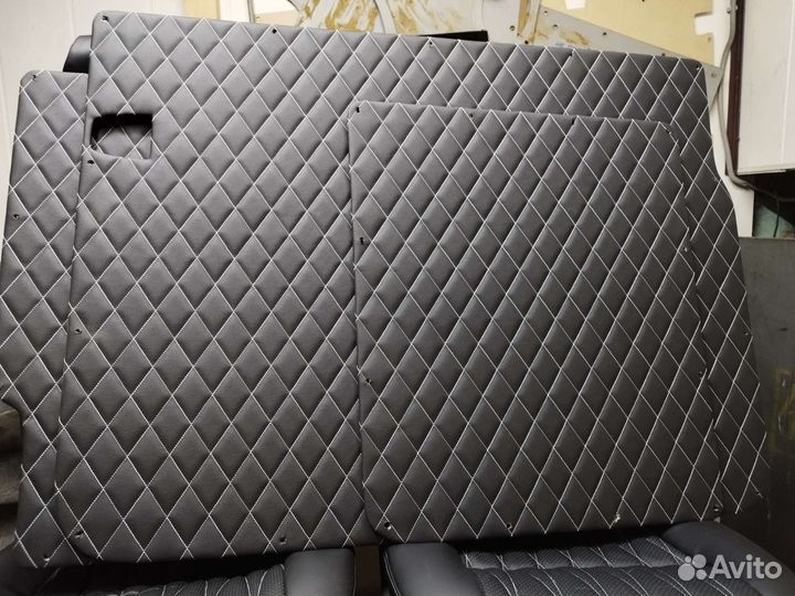 Обшивка карт накладок кузова и дверей из Эко.кожи