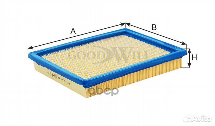 Фильтр воздушный BMW mini cooper 1.4/1.6 AG 537