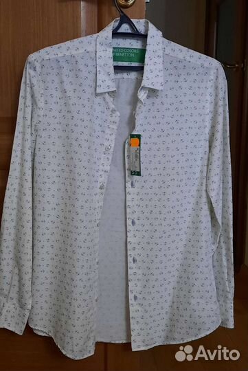 Рубашка Benetton мужская новая