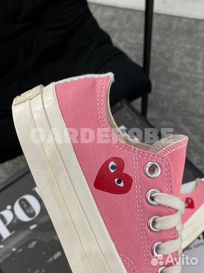 Кеды Converse CDG Play розовые