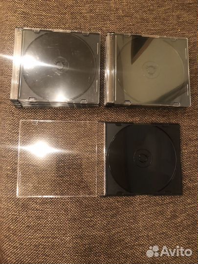 Кейс файл боксы для CD DVD дисков