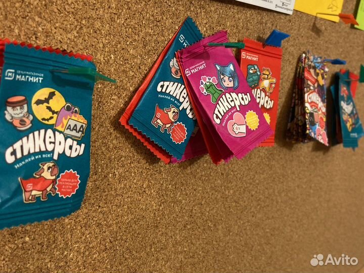 Стикерсы из магнита