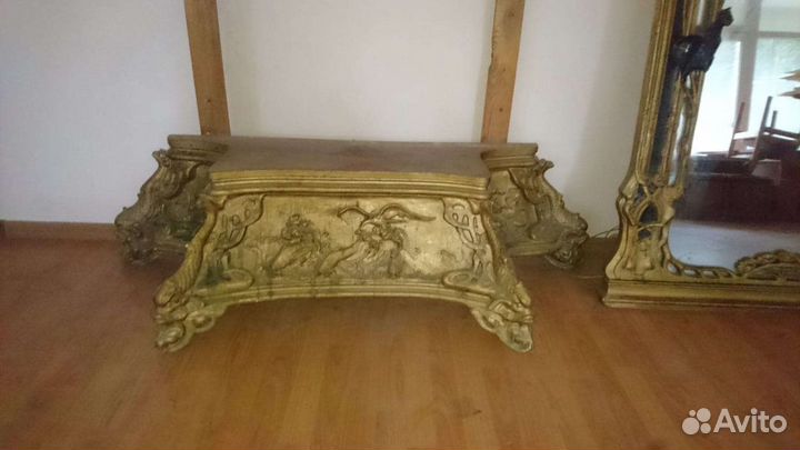 Зеркало старинное напольное