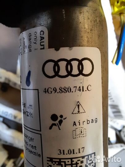 Шторка безопасности правая левая Audi A6 C7 avant